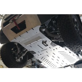 Underbody protection system for built-in winch 4,300 kg for New Defender 2020