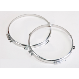 Stainless steel mounting ring for 7" main headlights