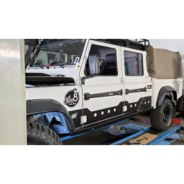 Door protection plates for Land Rover Defender 130