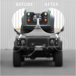 Wheel arch flares for Land Rover Defender +30mm