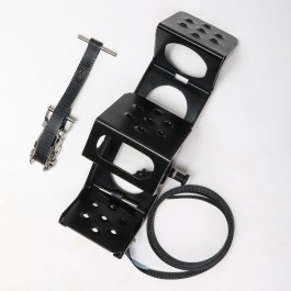 Nakatanenga stepping aid with 2 or 3 steps for the spare wheel 