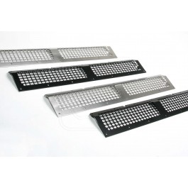 Radiator hood stainless steel for Land Rover Defender 90/110/130