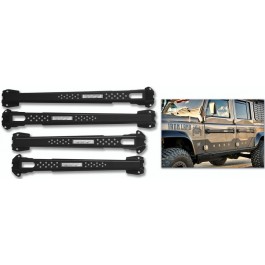 Equipe 4x4 door handle protection bars for Land Rover Defender. 