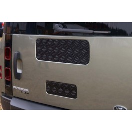 Spare Wheel Bracket Cover Rear Door New Defender corrugated plate