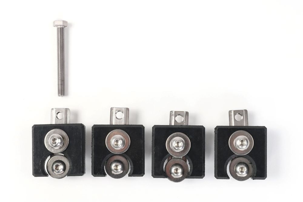 Mounting / Fitting / Bolt / Nut Kit for AluBox to fit on CargoBear System Roof Rack 