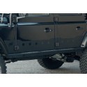 Set of door protection plates for Land Rover Defender 110