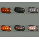 LED side indicator light for Defender, orange, black or white 
