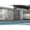 Nakatanenga Sliding Window Air Vent for Land Rover Defender up to MY2016 window frame with 3 short slits