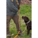 Nakatanenga dog lead shock absorber with carabiner and breast strap