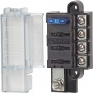 BlueSea fuse box with cover for 4 blade-type fuses