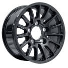 1 Bowler alloy wheel  8" x 18"  black, last one