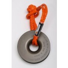 Nakatanenga heavy duty NMP snatch block for synthetic ropes, with or without soft shackle