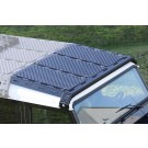 CargoBear 2.0 roof rack tilted front extension 875mm, HiGrip plates, for Land Rover Defender