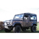 L108 Safety Devices 6 point external Roll Cage for Land Rover Defender 90 hard top/Station Wagon 3-door - with bulkhead