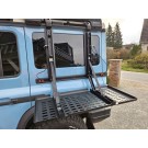 Offroad-Tec ERGO GRENADIER black Stainless Steel Foldable Recovery Track Brackets for Multibracket for Ineos Grenadier