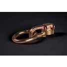Double stud for airline cargo lashing rails