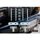 Front bumper mounting kit galvanized for Land Rover Defender