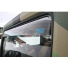 ClimAir Wind deflectors front in smoke-grey, for Suzuki Jimny 2 from MY2018