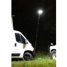 Nakatanenga camping floodlight with remote control, light beam 20 meter radius,