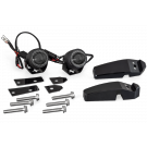 Offroad Monkeys Aluminium Windscreen Frame Brackets with LED lights for all Land Rover Defender 90/110/130 from 1988