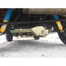 Rear axle protection for Suzuki Jimny 2 GJ , galvanized yellow