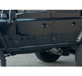 Set of door protection plates for Land Rover Defender 110