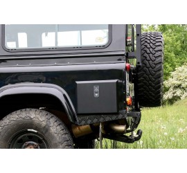 Exterior storage box for Land Rover Defender 110 from 1992 Tdi,Td5, Td4