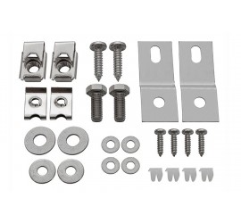 Stainless Steel Mounting Kit Front A/C Front Panel for Land Rover Defender