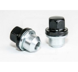 Wheel Nut black for Alloy wheels for Land Rover Defender to 2016