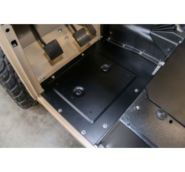 Footwell storage box Land Rover Defender TD4 and TD5