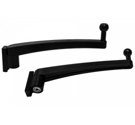 Long adjustable aluminium mirror arms by Offroad Monkeys for Land Rover Defender