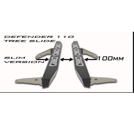 Tree sliders for Defender 110 " Slim Version " 100mm wide