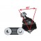 A-frame ball joint 45° 