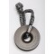 Nakatanenga heavy duty NMP snatch block for synthetic ropes, with or without soft shackle