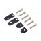 Windscreen frame brackets fitting material
