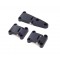 High strength rear door hinge black