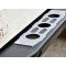 Tree sliders for Defender 110 " Large Version " 120mm wide