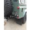 Stainless steel rear corner protection LR Defender