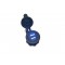 dual USB socket round - 2 x 2.1 A