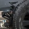 Nakatanenga stepping aid with 2 or 3 steps for the spare wheel 