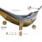 Hammock with hooks and ropes Nakatanenga