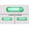 Nakatanenga ID Patch set of 3 for bags in grey or fluorescent 