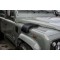 LHD - right side Nakatanenga Military Snow Cover, stainless steel silver or black for Land Rover Defender