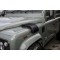 RHD - left side Nakatanenga Military Snow Cover, stainless steel silver or black for Land Rover Defender