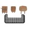 Tailgate Organizer for Land Rover New Defender Set 1 coyote