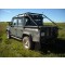 L243 Safety Devices 6 point full external Roll Cage for Land Rover Defender 110 Double Cab Pick-Up 4-door