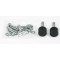 Stainless Steel Bonnet Screw Kit for Land Rover Defender