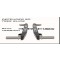 Tree sliders for Defender 90 " Slim Version " 100mm wide