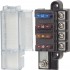 BlueSea fuse box with cover for 4 blade-type fuses