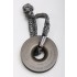 Nakatanenga heavy duty NMP snatch block for synthetic ropes, with or without soft shackle
